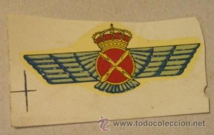 Militaria: Calcoman&iacute;a de 7 cms Alas