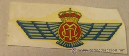 Militaria: Calcoman&iacute;a de 7 cms Alas - Foto 1