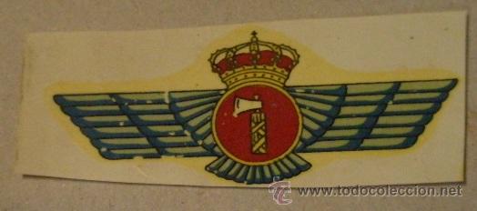 Militaria: Calcoman&iacute;a de 7 cms Alas - Foto 1