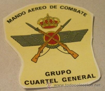 Militaria: Calcoman&iacute;a de 8 cms Mando a&eacute;reo de combate - Foto 1