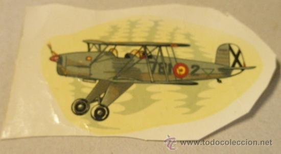 Militaria: Calcoman&iacute;a de 8 cms Avi&oacute;n - Foto 1