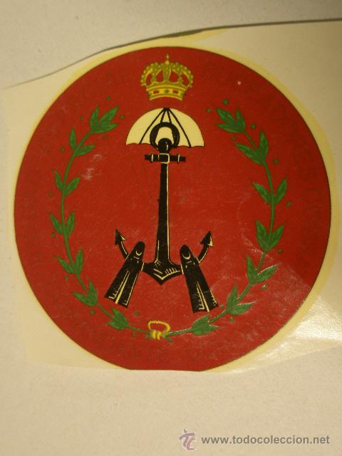 Militaria: Calcoman&iacute;a de unos 8 cms aprox. - Foto 1