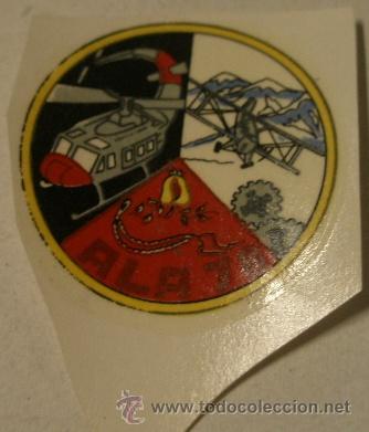 Militaria: Calcoman&iacute;a de unos 3, 5 cms aprox. ALA 78