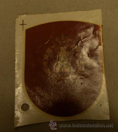 Militaria: Calcoman&iacute;a de unos 8 cms aprox. Academia de Ingenieros