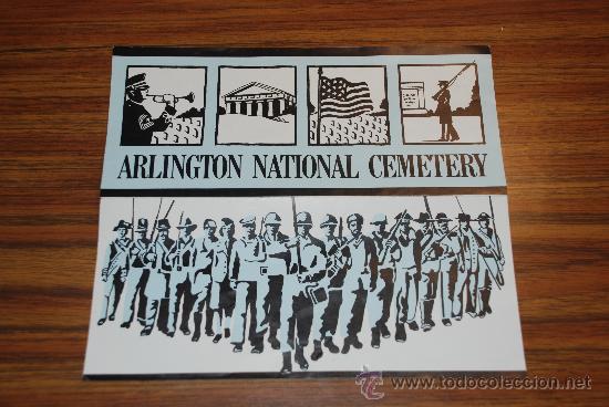 Militaria: Plano del Cementerio de Arlington (Washington) - Foto 1