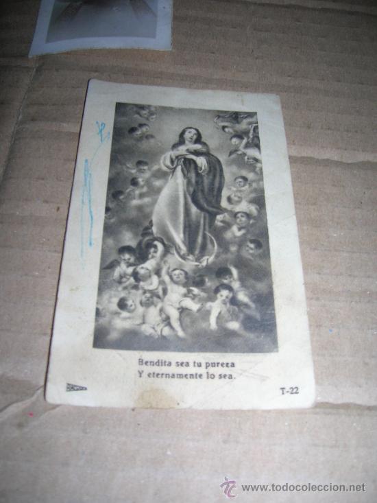 Militaria: estampita: Regimiento Infta. Motorizado Saboya N&ordm; 6. Recuerdo del cumplimiento pascual. Leganes 1946