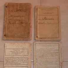 Militaria: LOTE DOCUMENTOS DE RECULTAMIENTO DE ESPAÑOL EN FRANCIA. AÑO 1883.