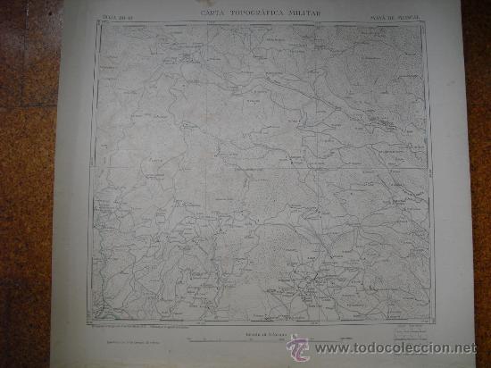 Military Antiques: 1922 CARTA TOPOGRAFICA MILITAR DE MAYA DEL MONCAL E 1:20000 RARISIMA SERIE DE SOLO 26 HOJAS