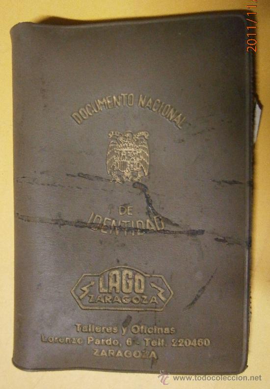 Militaria: Cartera para documento nacional - Foto 1