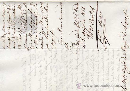 Militaria: Documento Regimiento Artilleria. Cadiz.  firma Francisco Valero. Politico. Villarobledo.  Albacete.