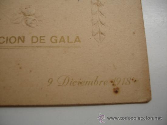 Militaria: PROGRAMA INFANTERIA ESPA&Ntilde;OLA GALA 1918 - Foto 2