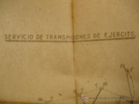 Militaria: DOCUMENTOS Y PLANOS DEL SERVICIO DE RETAGUARDIA 1942 - Foto 6