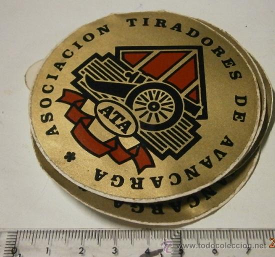 Military Antiques: 4 pegatinas ATA