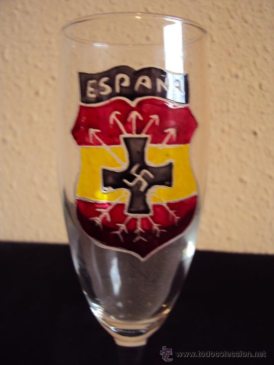 Militaria: (XJ-23)COPA DE CAVA DE LA DIVISION AZUL - Foto 2