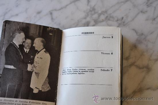 Militaria: AGENDA DIVISION AZUL, SIN USAR. - Foto 2