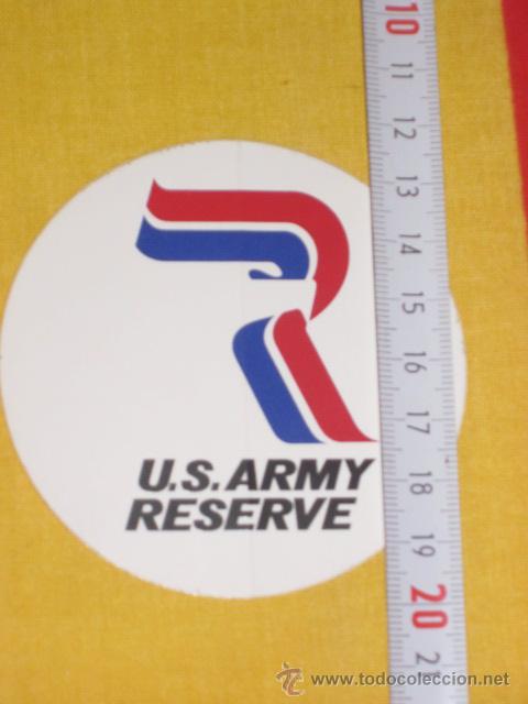 Militaria: PEGATINA US ARMY RESERVE - Foto 1