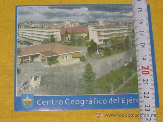 Militaria: PEGATINA EJERCITO ESPA&Ntilde;OL CENTRO GEOGRAFICO DEL EJERCITO - Foto 1