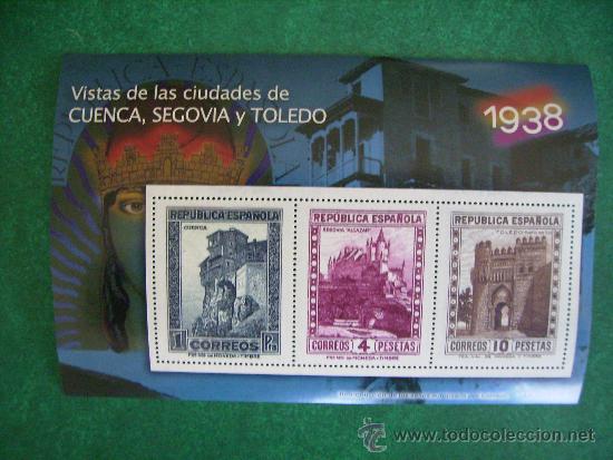 Militaria: VI&Ntilde;ETAS DE LA GUERRA CIVIL-PERIODICO EL MUNDO-VISTAS DE:CUENCA,SEGOVIA Y TOLEDO.