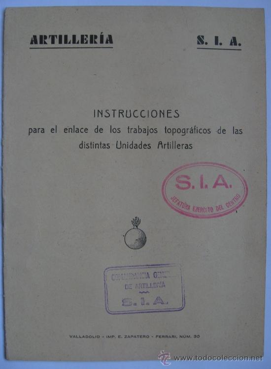 Militaria: ARTILLERIA S.I.A EJERCITO DEL CENTRO - Foto 1