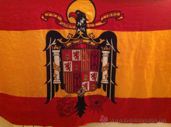 bandera de españa águila san juan - Comprar Propaganda militar y