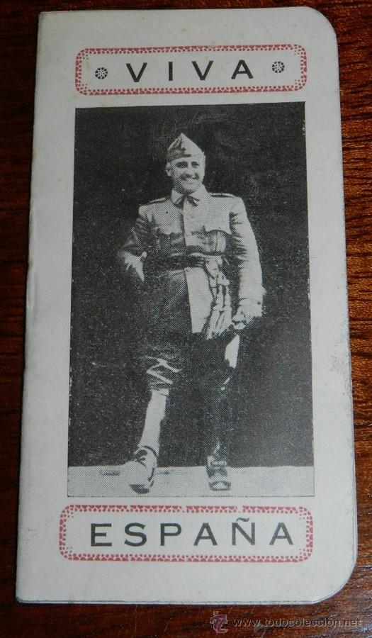 Militaria: ANTIGUO ALMANAQUE DE BOLSILLO, A&Ntilde;O 1937, GUERRA CIVIL, FRANCO, TIP. DE NICASIO MEDRANO