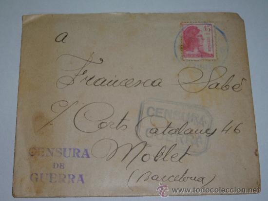 Militaria: CENSURA  DE GUERRA - Foto 1
