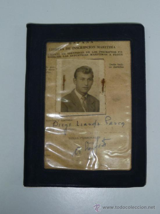 Militaria: Libreta de inscripcion maritima - Foto 1