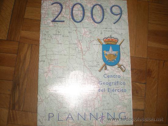 Militaria: PLANNING 2009 . CENTRO GEOGRAFICO DEL EJERCITO - Foto 1
