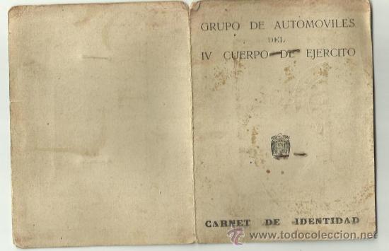 Militaria: CARNET MILITAR 1950 - Foto 2