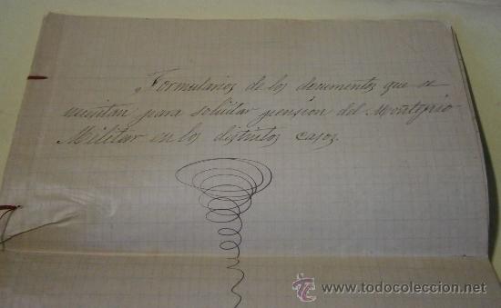 Militaria: Carpetilla de documentos. (Leer descripci&oacute;n). - Foto 4