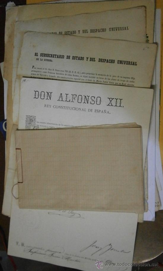 Militaria: Carpetilla de documentos. (Leer descripci&oacute;n). - Foto 5