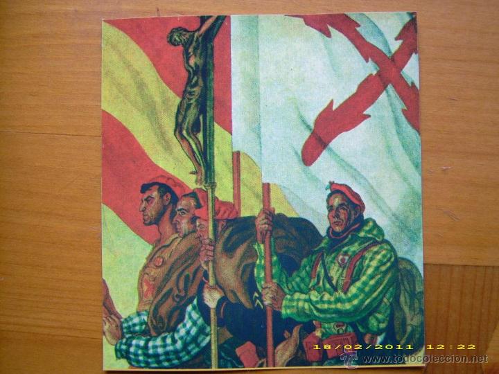 Militaria: Pegatina Carlista Tradici&oacute;n siempre Viva.