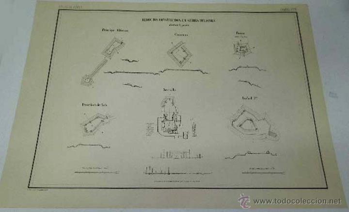 Militaria: ANTIGUA LITOGRAFIA ATLAS DE AFRICA - LA GUERRA DE VAD-RAS 1860, GUERRA DE MARRUECOS, GUERRA DEL RIF