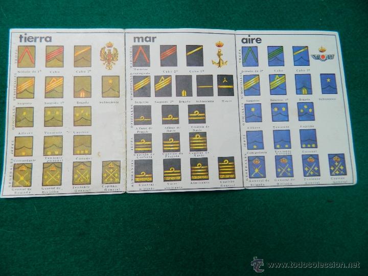 Militaria: Divisas Ej&eacute;rcitos Tierra,Mar y A&iacute;re 1977 - Foto 2