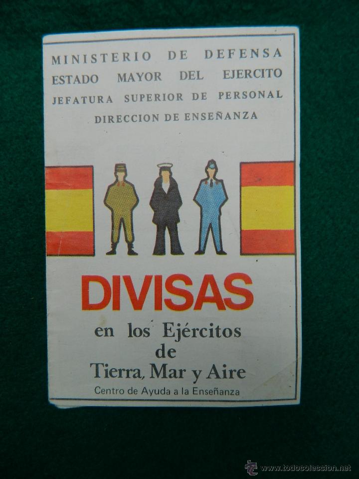 Militaria: Divisas Ej&eacute;rcitos Tierra,Mar y A&iacute;re 1977 - Foto 3