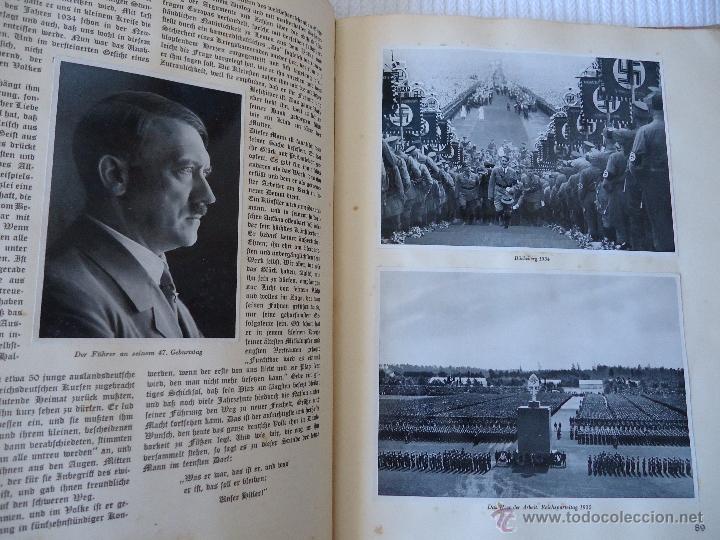 Militaria: Libro completo de cromos de Hitler. - Foto 7
