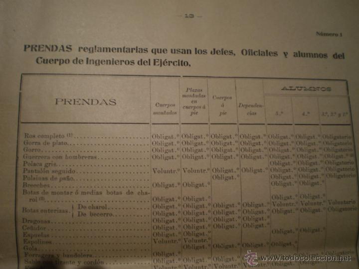 Militaria: LIBRO INGRESO ACADEMIA INGENIEROS DEL EJERCITO - Foto 4