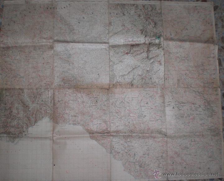 Militaria: Mapa de guerra de marruecos. - Foto 1