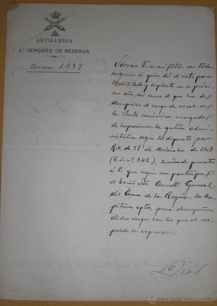 Militaria: Documento de ejercito en Marruecos - Foto 1