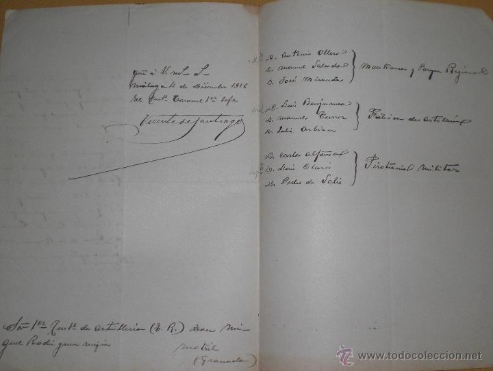 Militaria: Documento de ejercito en Marruecos - Foto 2