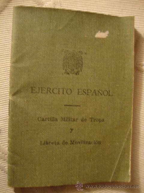 Militaria: CARTILLA EJERCITO ESPA&Ntilde;OL ESPA&Ntilde;A