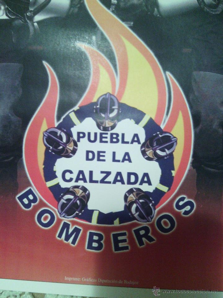 Militaria: Bomberos. Cartel del D&iacute;a del Bombero. - Foto 3