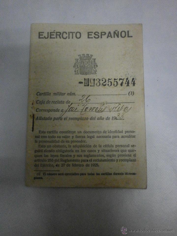 Militaria: CARTILLA MILITAR EJERCITO ESPA&Ntilde;OL - Foto 1