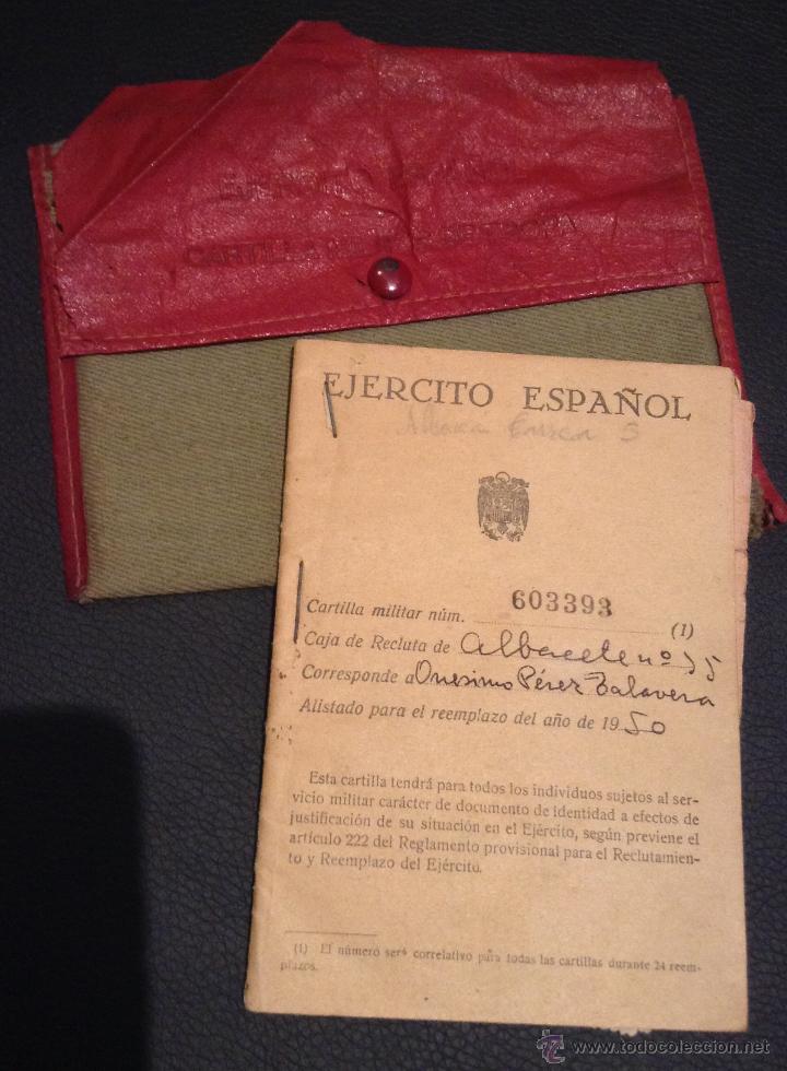 Military Antiques: cartilla militar de 1950