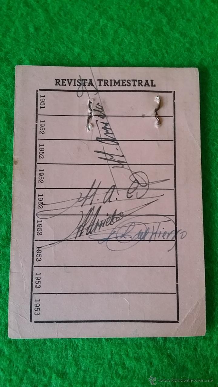 Militaria: CARNET FALANGES ESPA&Ntilde;OLAS DE FRANCO - Foto 2