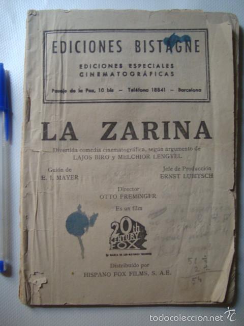 Militaria: LA ZARINA (BISTAGNE). OTTO PREMINGER TALLULAH BANKHEAD - EJ&Eacute;RCITO AIRE ESPA&Ntilde;OL TRANSMISIONES NADOR