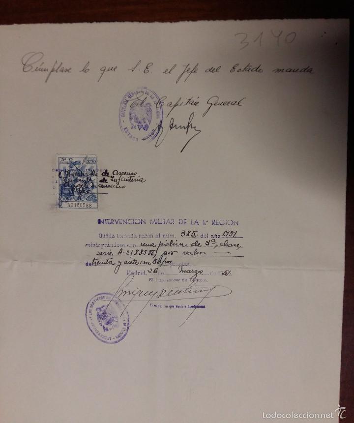 Militaria: Ascenso a Teniente, 1950 - Foto 2