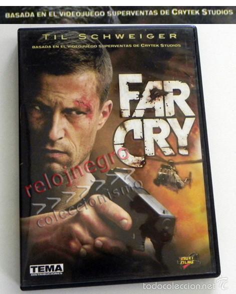 Militaria: FAIR CRY - DVD PEL&Iacute;CULA ACCI&Oacute;N - TIL SCHWEIGER -BASADA EN VIDEOJUEGO - SOLDADO DE &Eacute;LITE SELVA EXTRAS