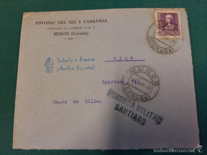Militaria: Sobre censura militar Santiago (Muros)