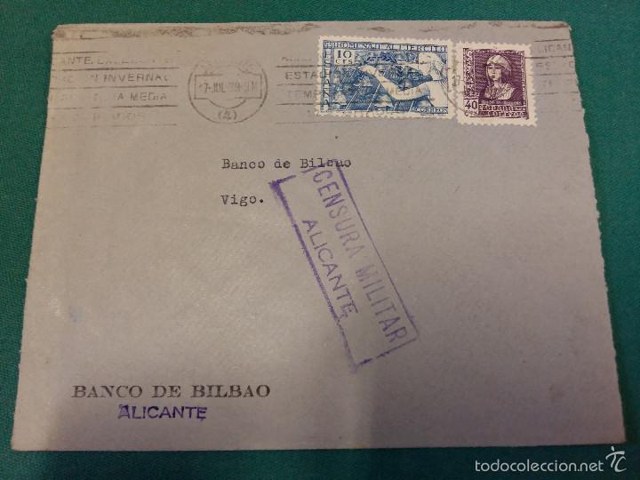 Militaria: Sobre censura militar Alicante